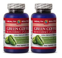 Green Coffee Natural - Green Coffee Bean Extract Cleanse - Weight Loss Pills 2 Bottles 120 Capsules