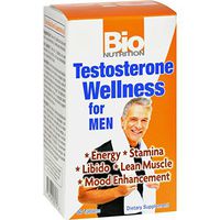 BIO NUTRITION INC, TESTOSTERONE WELLNESS, 60 TAB