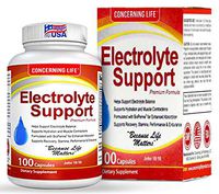 Electrolyte Supplement Vegetable Capsules -Low Carb, Rehydration & Recovery - Perfect for Keto, Electrolytes Replacement, Athletes, Runners - Vitamin D, Electrolyte Salts, Magnesium, Sodium, Tablets