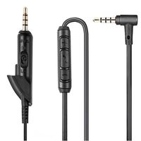 Bingle Upgraded Audio Cable Replacement Cord for Bose QC15 QuietComfort 15 Headphone with in-line Mic and Remote Control