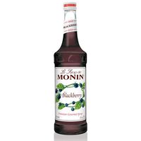 Monin - Blackberry Syrup, Soft and Succulent, Great for Cocktails, Lemonades, and Sodas, Gluten-Free, Vegan, Non-GMO (750 Milliliters)