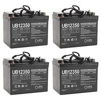 Universal Power Group UB12350 12V 35AH Internal Thread Battery for Revolution Liberty 516-4 Pack