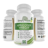 Organic Apple Cider Vinegar Capsules for Weight Loss. Appetite Suppressant Supports Fat Burn and Healthy Natural Detox. Rich Extra Strength Diet Supplement with Pectin, Spirulina, Lecithin Kelp