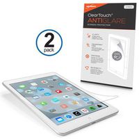 iPad mini with Retina display Screen Protector, BoxWave [ClearTouch Anti-Glare (2-Pack)] Anti-Fingerprint Matte Film Skin for Apple iPad mini Retina, 3, 1st Gen