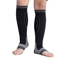 HipStone Plantar Fasciitis Compression Socks(1 Pair), 20-30 mmHg Foot Compression Sleeves for Ankle/Heel Support, Increase Blood Circulation, Relieve Arch Pain, Reduce Foot Swelling