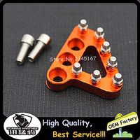 Frames & Fittings 2016 New Motorcycle Cleats Rear Brake Pedal Step Tip for KTM 950 Adventure 2003-2006 990 Adventure 2007-2008 950 SUPERENDUROR - (Color: Orange)