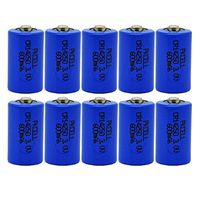 1/2AA Size Lithium Battery 3V Model CR 14250 Count:Pcs (10)