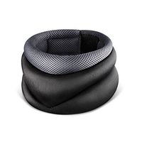 YOGOGO Neck Supporter Soft Cervical Collar Mesh Material Cervical Traction Straight Neck Fixed Pain Neck Fastening Band Protection Prevention Support (Gray)