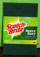 Scotch Brite 220 6" X 3.8" Heavy Duty Scotch-Brite Scour Pad