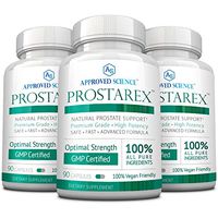 Prostarex - Support Prostate Health, Size, Strengthen Bladder, Improve Urinary Flow, Boost Sex Drive & Performance - Saw Palmetto & 1200mg of Beta-Sci™ - 180 Vegan Friendly Capsules