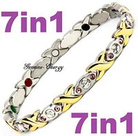Titanium Magnetic Germanium Energy Power Energy Bracelet Jade Copper Magnet 7in1 22581