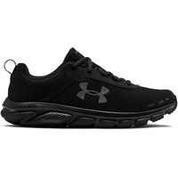 UNDER ARMOUR Men's Charged Assert 8 Running Shoe, Black (002)/Black, 11