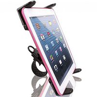 Bike Mount, Treadmill Mount, Exercise Bike Cradle Mount Holder for Kindle Fire HD 7/8.9/10 Inch w/Anti-Vibration ZipGrip Mechanism (use with or without case)
