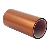 uxcell 200mm Width 30M Length High Temperature Heat Resistant Polyimide Tape