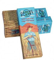 Caring Planet Eco-Friendly Hay Straws for drinking - Disposable Drinking Straws - Sustainable Plant based straws disposable and biodegradable Natural Wheat Straw - - 7.5" 100 pieces.