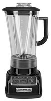 KitchenAid KSB1575OB 5-Speed Diamond Blender with 60-Ounce BPA-Free Pitcher - Onyx Black