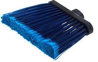 Carlisle 3686714 Duo-Sweep Duo-Sweep Flagged Angle Broom Head Only, 12", Blue