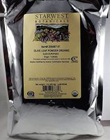 Starwest Botanicals Organic Olive Leaf Powder, 1 Pound
