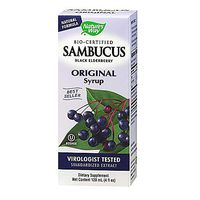 Natures Way, Sambucus Syrup Original, 4 Fl Oz