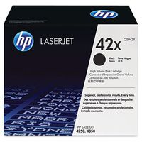 Toner for HP Laserjet 4250, 4350 HP 42X (Q5942X) High Yield Black Cartridge