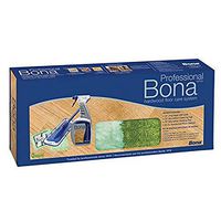 Bona WM710013398 Kit, Mop 15" Pro W/Pads Pole & 32Oz Hardwood Clnr