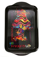 Myxed Up Creations Mushroom Design Tobacco Rolling Tray (Small)