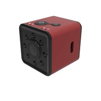 SQ13 Full HD 1080P WiFi Mini Car Camera DVR DV Videos Recorder 155¡ã Night Vision (Red)