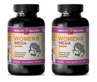 Menopause Support Complex - Women's MEGA Complex 1600 MG - multivitamin for Women with folic Acid - 2 Bottles 180 Caplets