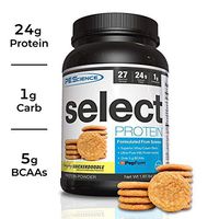 PEScience Select Low Carb Protein Powder, Snickerdoodle, 27 Serving, Keto Friendly and Gluten Free