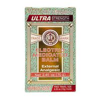 Ultra Strength Fei Fah Electric Medicated Balm (L) (2.45 Oz) + Travel Size (0.35 Oz)