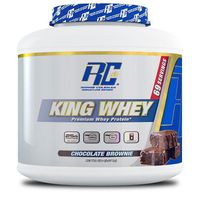 Ronnie Coleman Signature Series King Whey, Leading Whey Protein With Added Whey Isolate, Chocolate Brownie, 5 Pound