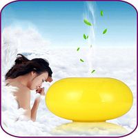 Elaco Air Aroma Essential Oil Diffuser LED Ultrasonic Aroma Aromatherapy Humidifier (yellow)
