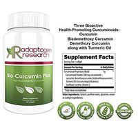 Bio-Curcumin Plus Curcuminoid Proprietary Blend | Bioavailable Curcumin with Turmeric Oil, Sunflower Lecithin, and Vitamin E | 60 Softgels