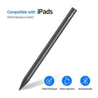 Penoval Pencil Palm Rejection Stylus for iPad Pro (3rd Gen), iPad (6th Gen), iPad Air (3rd Gen) and iPad Mini (5th Gen) Digital Pen Supporting 12hrs Continuous Use & 365 Days Standby- Black