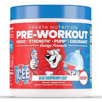 Sparta Nutrition Pre-Workout Focus Strength Pump Endurance Retro Candy Flavors ICEE and Smarties (Cherry ICEE)