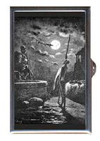 Gustave Dore Illus Don Quixote Decorative Pill Box