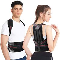 COFIT Posture Corrector Adjustable Back Brace for Men and Women Spine and Back Support Device, Relieves Pain in Neck, Back and Shoulders Improves Posture for More Confidence(L)
