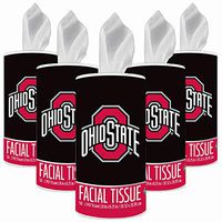 NCAA Ohio State Buckeyes Accessories Party Supplies & Party Decorations Tissue Cups 5-Pack