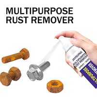 Juner Powerful Rust Remover 50ml, Professional Rust Stain Remover Agent Non-Toxic Anti Rust Lubricant Rust Dissolver for Metal Surface Chrome Paint Car Maintenance Iron Powder Cleaning