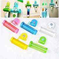 Rolling Toothpaste Squeezer and Hanger Gadget, Random Color (" " 5 PACK, " " 5 PACK)