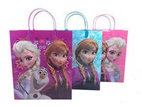 12pcs Disney Frozen Mid-Size Treat Bags Goodies Bags Party Favor Birthday Gift Bags