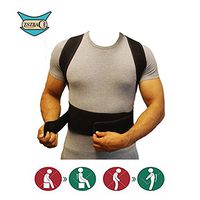 Medical Back Lumbar Support Brace Shoulder Brace Posture Corrector for Women, Men, Senior and The Elderly, Fully Adjustable to Improves Slouching, Back Pain & Thoracic Kyphosis (L)