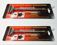 2 Packs of Telescopic Back Scratcher & Small Multifunctional Tool Kit