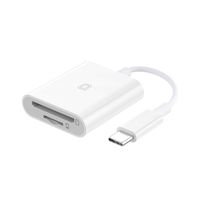 nonda USB-C to SD/MicroSD Card Reader, Type C Thunderbolt 3 SD/TF Memory Card Reader Adapter Compatible with iPad Pro 2019/2018, MacBook Pro 2019/2018, MacBook Air 2018 and More Type-C Devices