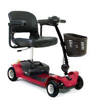 Pride Go-Go Ultra X SC44X 4-Wheel Electric Travel Scooter for Adults, 12ah Battery Pack    