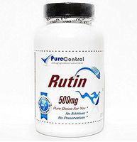 Rutin 500mg // 200 Capsules // Pure // by PureControl Supplements