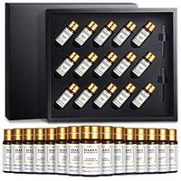 DAISY ENCENS Distinctive Essential Oils Top 15 Gift Set with Dropper for Diffuser 100% Pure & Natural Aromatherapy Essential Oil - Lavender, Tea Tree, Lemon, Peppermint, Lemongrass, Good Sleep Blend