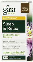 Gaia Herbs - Sleep & Relax 50 caps (Pack of 2)