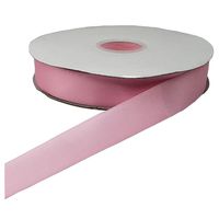100 Yards 1 inch Wide Solid Satin Ribbon Roll, Gift Wrapping Hair Bows Party Wedding Supply (Pink)