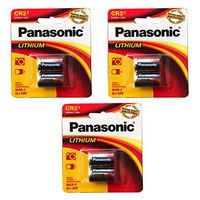 3X 2pk Panasonic 3V CR-2 Photo Lithium Battery ELCR2 EL-CR2 GPCR2 KCR2 KCR2-1